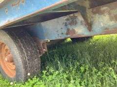 !!!!!1986 Reid-Haul 7’x15’ Deck Over, Tri-Axle Trailer, Pintle Hitch, Steel