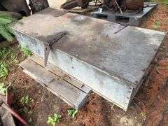 Metal Crate Containing Ford Model T/A Carburetors, Starters,