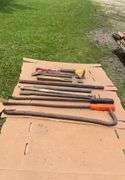Flat of pry bars