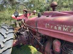 Farmall M Tractor, N/F with After Market 3Pt