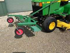 2000 John Deere Model 445 Garden Tractor,60” Deck,V-Twin Gas Motor,Front/Re