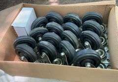 Box of caster wheels