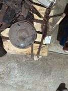 Pallet Of Model T/A Parts, Fans, Hubs, Leaf Spring, Mirrors, Other Small Pa