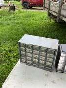3 parts bins w/contents