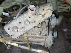 Pallet Of Assorted Model T/A Parts, Engine Block that Is t Free, Transmissi