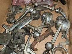 Door handles, window cranks, other Accessories for vintage cars