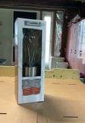 Anchor Hocking pop top storables and kenmore 6 piece stainless steel kitche