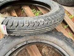 Firestone 4.40/4.50-21 Tire Appears to be New/Unused, (2). 4.75/5.00-19 Cut