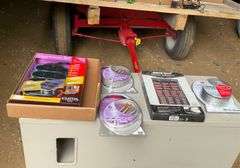 RCA 6 ft digit video cables, hdmi cables, and power strips