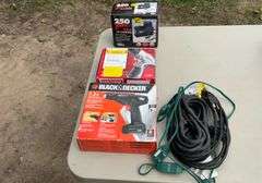 power cord, black & decker drill, craftsman drill, air pump