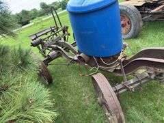 Steel wheeled cart(was once a saw rig) with Farm Master, Sears Roebuck and