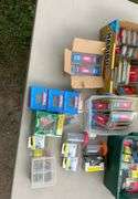 Tool box w/misc plumbing supplies