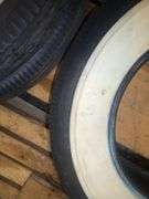 (2) BF Goodrich 6.00-16 White Wall Tires, Lightly Used Takeoffs, Good Condi