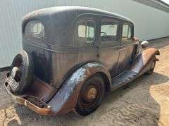 !!!!1933 Chevrolet Eagle 4 Door Sedan, All Original, Inline 6 Cylinder