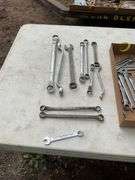 Flat of Misc wrenches