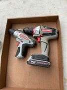 Flat with Craftsman 19.2V Circular saw; 20V drill driver