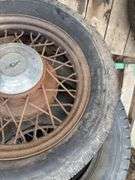 Vintage Chevy wire spoke wheels 5.25/5.50 x 18; 5.25 x 18/5.50 x 18