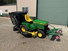 2000 John Deere Model 445 Garden Tractor,60” Deck,V-Twin Gas Motor,Front/Re