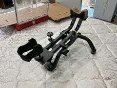 Shooting bench/gun stand 

Located in office
