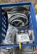 Tote of electrical supplies