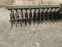 John Deere 400 Rotary Hoe, 15', 3pt., Stone Guard, Good Cups