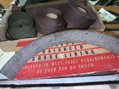 Brake Material for Drum Brakes, Nylon Stapping Material
