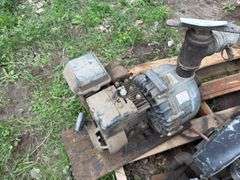 Briggs & Stratton 3 hp engine with Pacer pump, Banjo fittings(Engine and pu