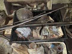 Pallet Of Assorted Model T/A Parts, Pistons, Pressure Plate, Cam, Alternato