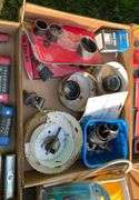 Flat of hole saw blades