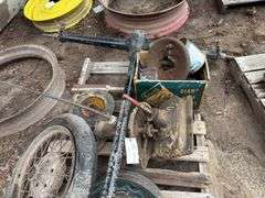 Ford Model T/A Parts - Transmission parts, differential with driveshaft, br