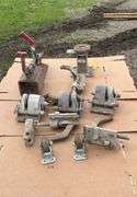 Flat of door stops & jig hold downs