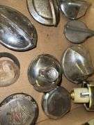 Radiator Cap Hood Ornaments, Gas Caps, for Vintage Automobiles