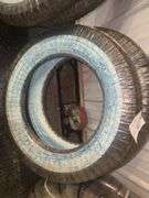 (2) Firestone 4.75/5.00-19 White Wall Tires, New/Unused