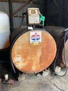 500 Gallon Fuel Barrel with Gas Boy Pump