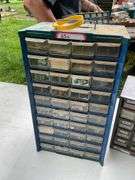 3 parts bins w/contents