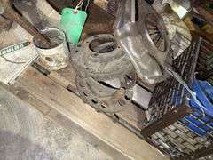 Pallet Of Assorted Model T/A Parts, Pistons, Pressure Plate, Cam, Alternato