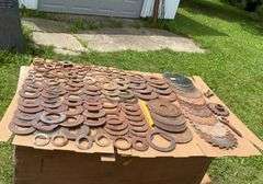 Flat of washers & saw blades