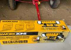 Work zone wall mounted power board