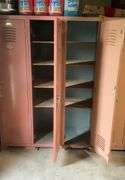 5 locker unit 75 in long x 5 ft tall x 18 in deep