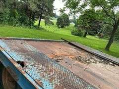!!!!!1986 Reid-Haul 7’x15’ Deck Over, Tri-Axle Trailer, Pintle Hitch, Steel