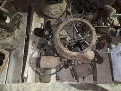 Pallet Of Assorted Model T/A Parts, Engine Block that Is t Free, Transmissi