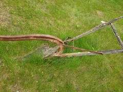 Walk Behind Single Bottom Pull Type Plow