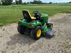 2007 John Deere X720 Ultimate Garden Tractor,Hydraulic Lift, 72” 7 Iron Com