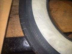 (1) Coker Classic 6.50R16 White Wall Tire, Lightly Used Takeoff, Good Condi