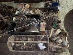 Pallet Of Assorted Model T/A Parts, Pistons, Pressure Plate, Cam, Alternato