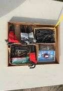 Flat of allen wrenches, hex keys