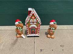 Ginger Bread House,Ginger Bread Men,Blow Molds
