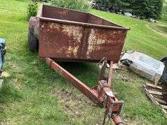 4’ x 8’ Single Axle Trailer, Surge Brakes