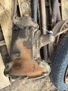 Ford Model T/A Parts - four-cylinder head, transmission, spoke wheels, driv