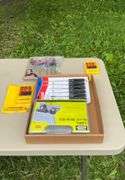 Craftsman screw drivers, glue gun & misc screw drivers